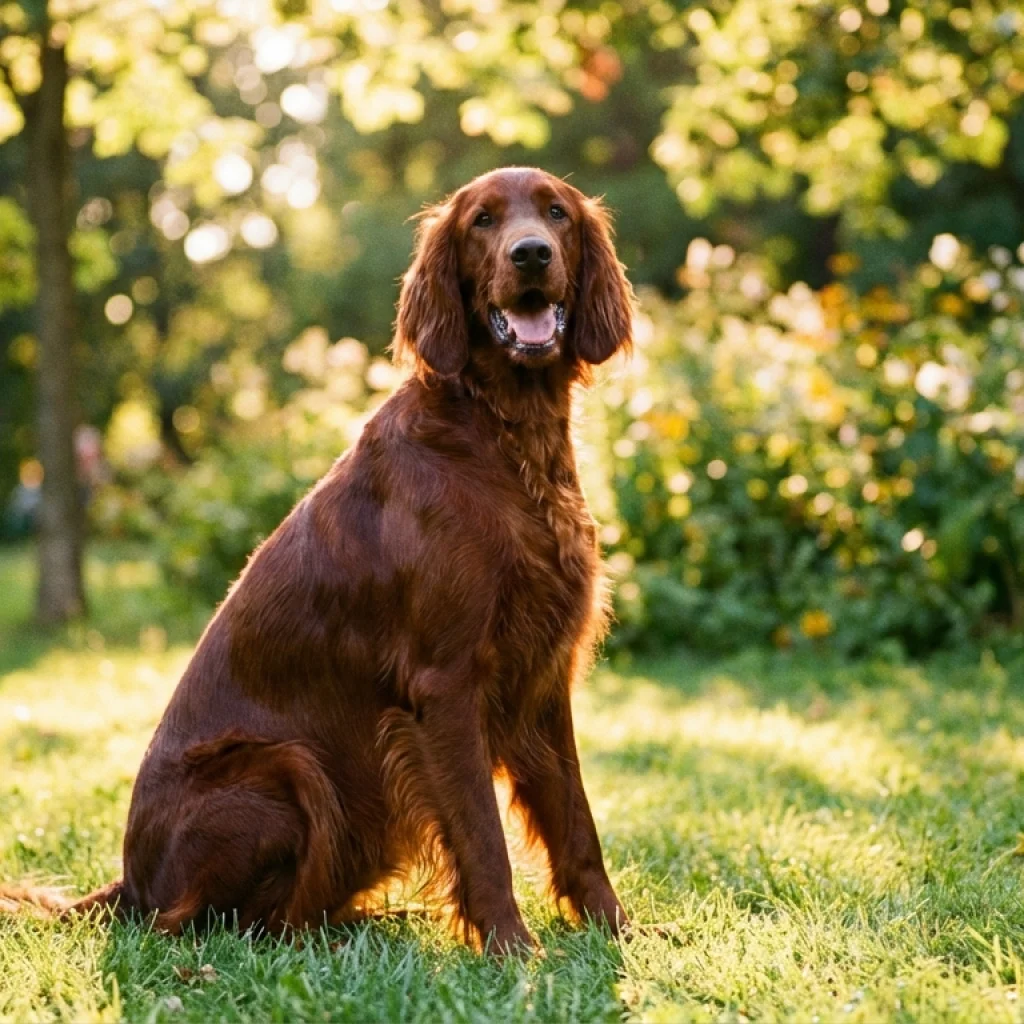 Seter irlandzki czerwony