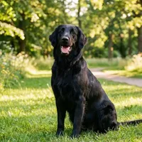 Zdjecie rasy Flat coated retriever
