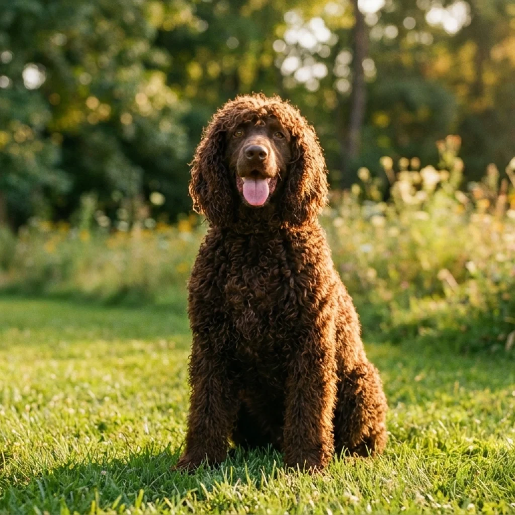 Irish water spaniel