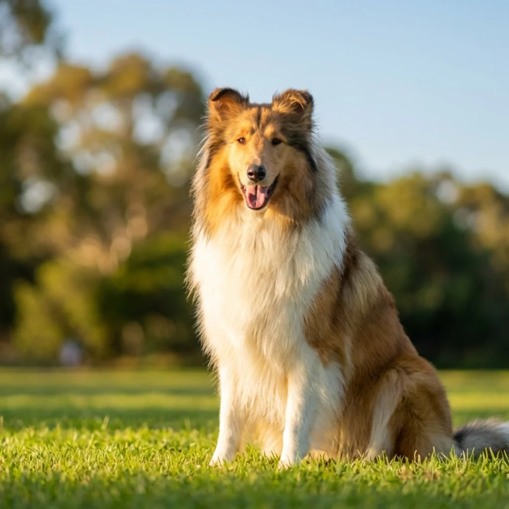 Owczarek szkocki długowłosy