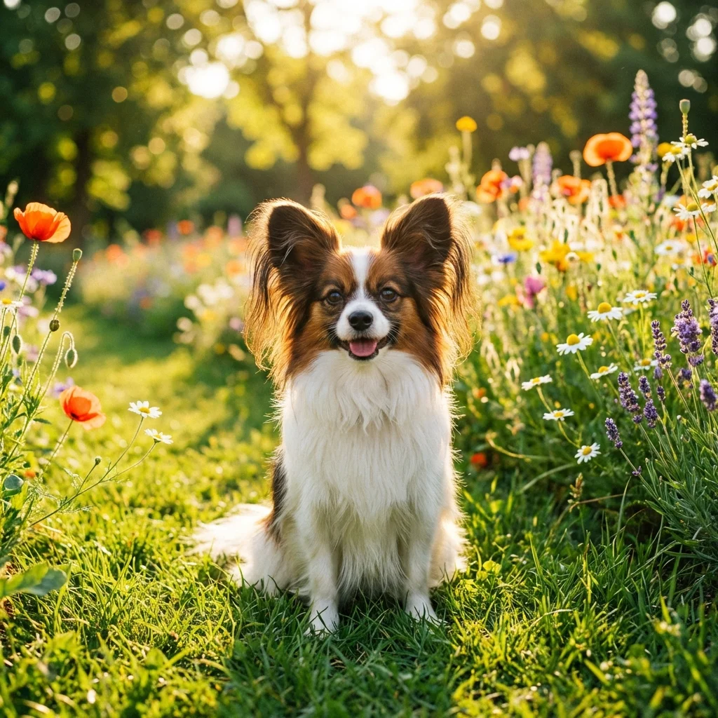 Spaniel kontynentalny miniaturowy