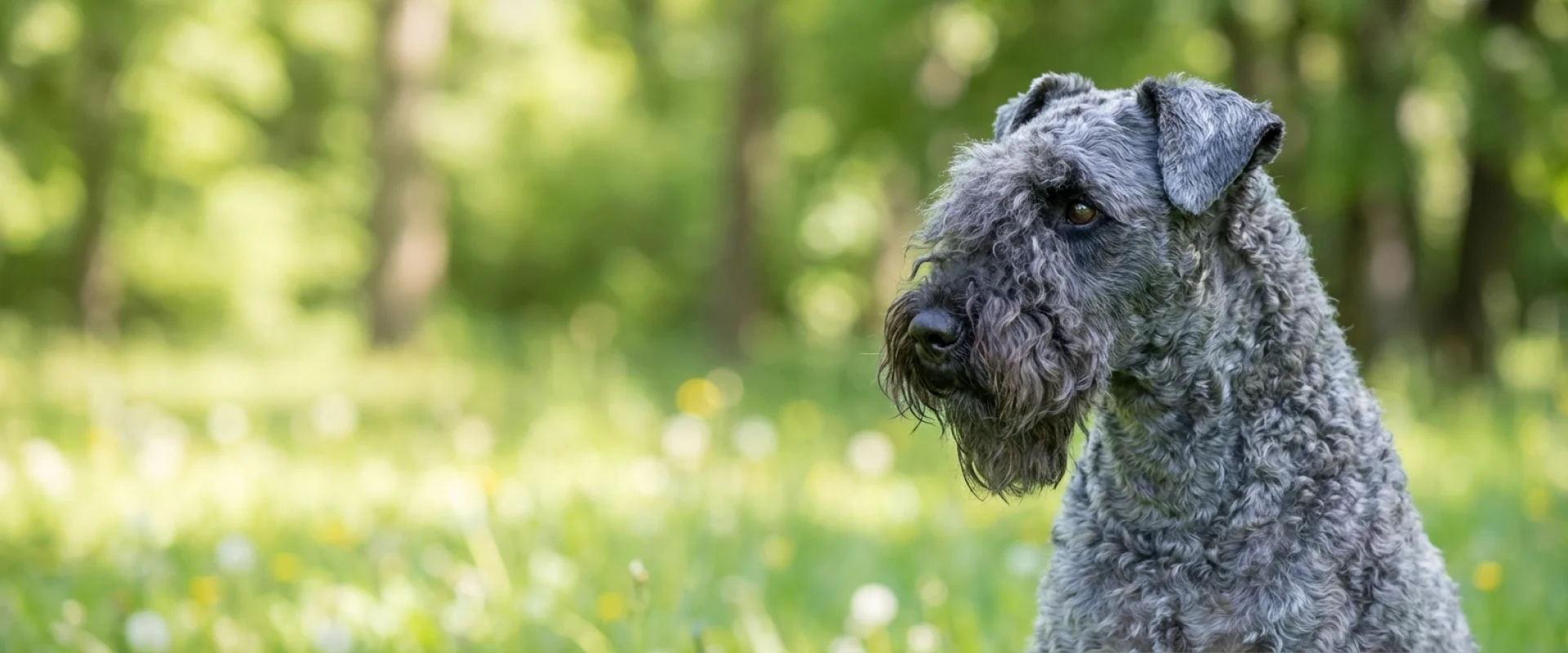 Kerry blue terrier