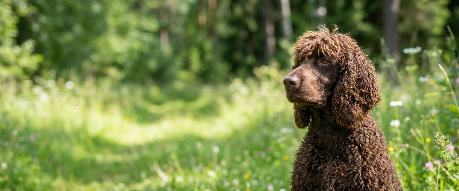 Irish water spaniel